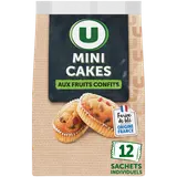 Mini cakes aux fruits confits  x12  -  450g