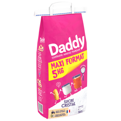 Sucre cristal DADDY, sac de 5kg
