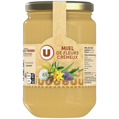 Miel de fleurs cremeux 1kg