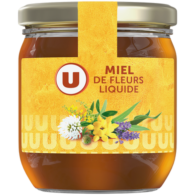Miel de fleurs liquide  500g