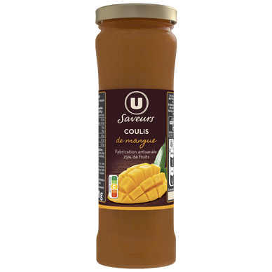 Coulis de mangue  bocal 220g