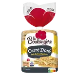 Pain de mie Carré doré LA BOULANGERE - 12 tranches - 525g