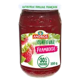 Confiture allégée de framboise ANDROS, 350g
