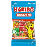 Bonbons HARIBO roulette mix, sachet de 175g