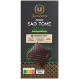 Chocolat noir 76% de cacao du Sao Tomé  Tablette de 100g