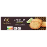Biscuits galettes au citron vert 100g
