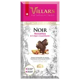 bloc noir noisettes crêpe dentelle, VILLARS, Tablette de 180g