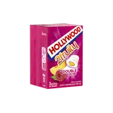 Chewing-gum HOLLYWOOD 2Fruity framboise pêche sans sucres, 3x10dragées, 66g