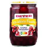 Griottes dénoyautées au sirop BEYER, 320g