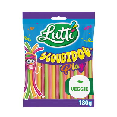 Bonbons Scoubidou Play aux fruits LUTTI - Sachet de 180g