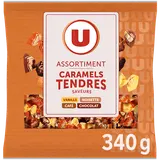 Assortiment de bonbons au caramel tendre  paquet de 340g