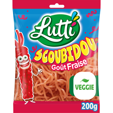 Bonbons Scoubidou aux fruits LUTTI - Sachet de 200g
