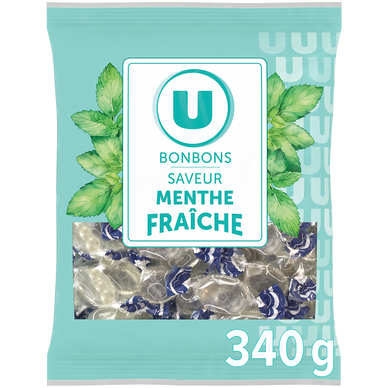 Pastilles Menthe fraîche sachet de 340g