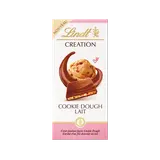 Tablette chocolat cookie dough lait création LINDT 150g