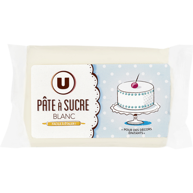 Pâte à sucre paton blanc  250g
