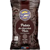 Palets de chocolat noir 125g nouveau