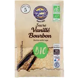 Sucre vanille bourbon Bio SAINTE LUCIE, 5 sachets