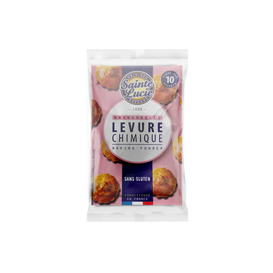 Levure chimique SAINTE LUCIE, 10 sachets