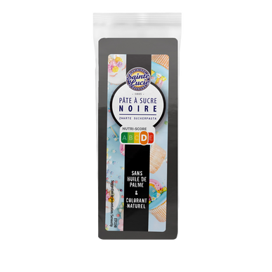 Pâte a sucre noir SAINTE LUCIE, 100g