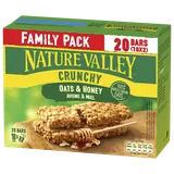 Barre céréales crunchy avoine & miel NATURE VALLEY x10 420g