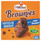 Brownies pépites chocolat ST MICHEL x6 - 180g