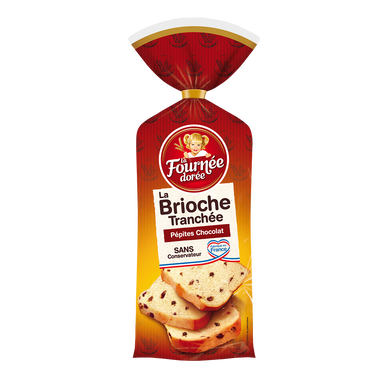 Brioche tranchée pépites chocolat LA FOURNEE DOREE 500g