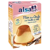 Flan aux oeufs vanille ALSA, 2 doses, 250g