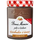 Pâte à tartiner crunchy cacahuète cacao BONNE MAMAN, 330g