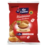 Madeleines extra moelleuses noisette KER CADELAC x16 sachet 352 G