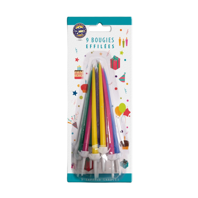 Bougies effilées