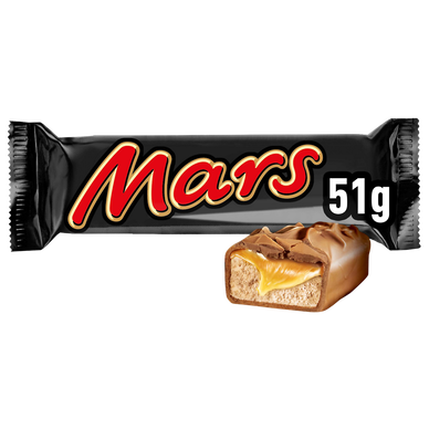 Barre chocolat Caramel MARS 51g