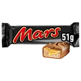 Barre chocolat Caramel MARS 51g