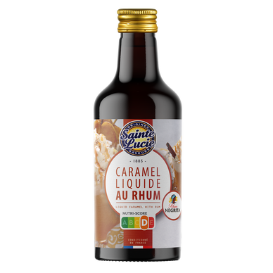 Caramel liquide au rhum SAINTE LUCIE, 250ml