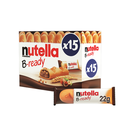 Biscuits croustillants fourrés au NUTELLA B-READY - 330g