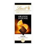Chocolat noir orange intense Excellence LINDT Tablette de 100g