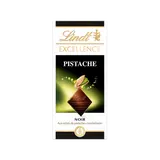 Chocolat noir pistache excellence LINDT tablette 100g