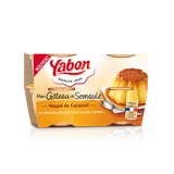 Gâteau de semoule au caramel YABON, 4x125g