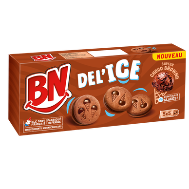 BN del'ice choco brownie, paquet de 175g