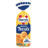 Brioche Tressée Nature au sucre perlé sans additifs HARRYS - 500g