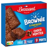 Brownies aux pépites chocolat BROSSARD, 285g