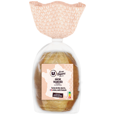 Gache tranches épaisses pur beurre Terre de Loire UDNR 450g