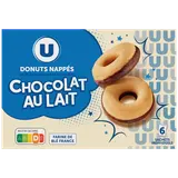 Gâteaux Doonuts nappés chocolat au lait, paquet 180g