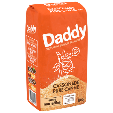 Cassonade pure canne DADDY 1kg