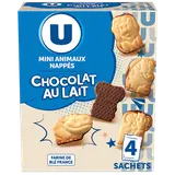 Gâteau Mini animaux nappés chocolat lait, 160g