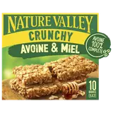 Barres céréales Crunchy avoine & miel NATURE VALLEY 5x42g