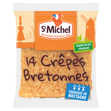 Crêpes bretonne nature - ST MICHEL - x14 - 367g