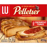 Biscottes grande tranche froment, PELLETIER, 455g