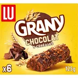 Barres de céréales aux céréales et chocolat GRANY - Boite de 6 - 125g