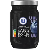 Préparation de myrtilles sans sucre ajouté pot de 280g
