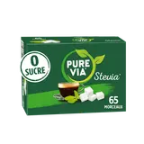 Edulcorant à la stévia PURE VIA, boîte de 65 morceaux soit 130g